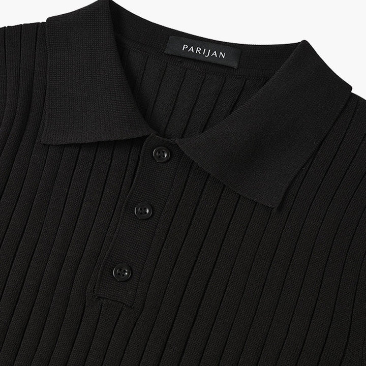 GIMCHEON Knitted Polo Shirt