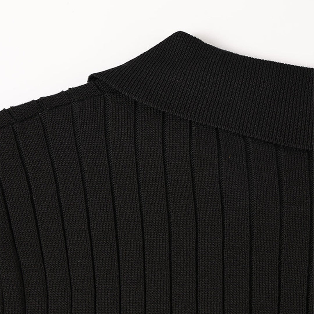 GIMCHEON Knitted Polo Shirt
