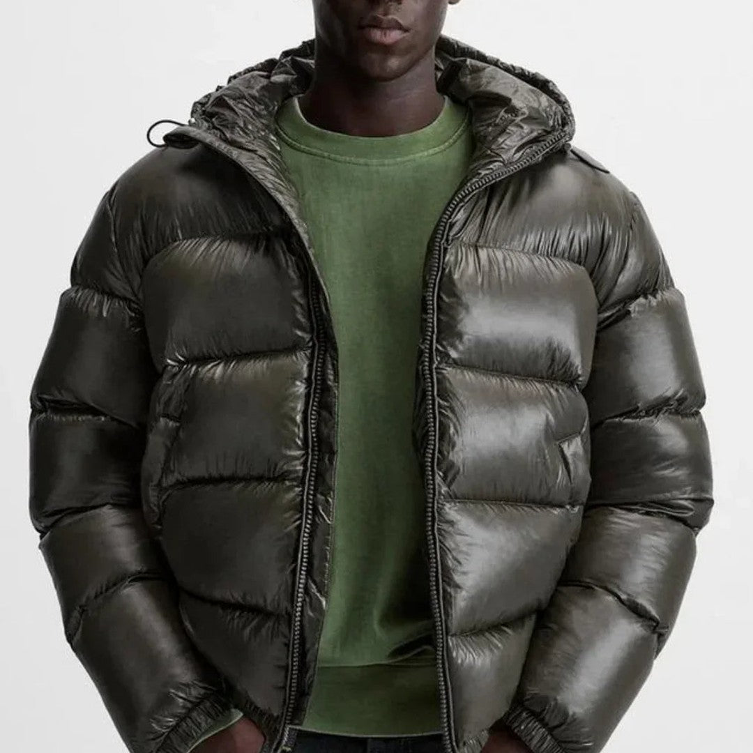 Rydale Peak - Down Puffer Jacket Hooded Zip Front