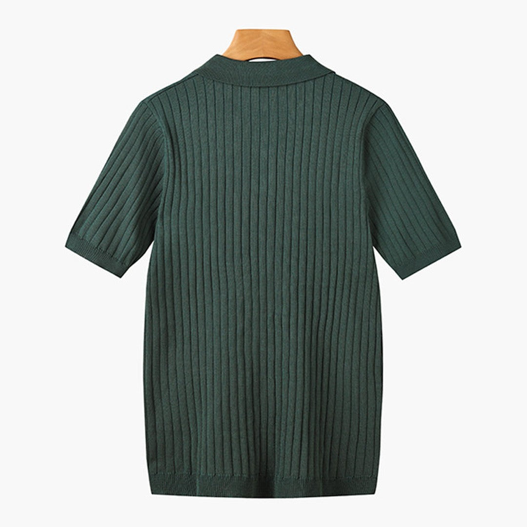 GIMCHEON Knitted Polo Shirt