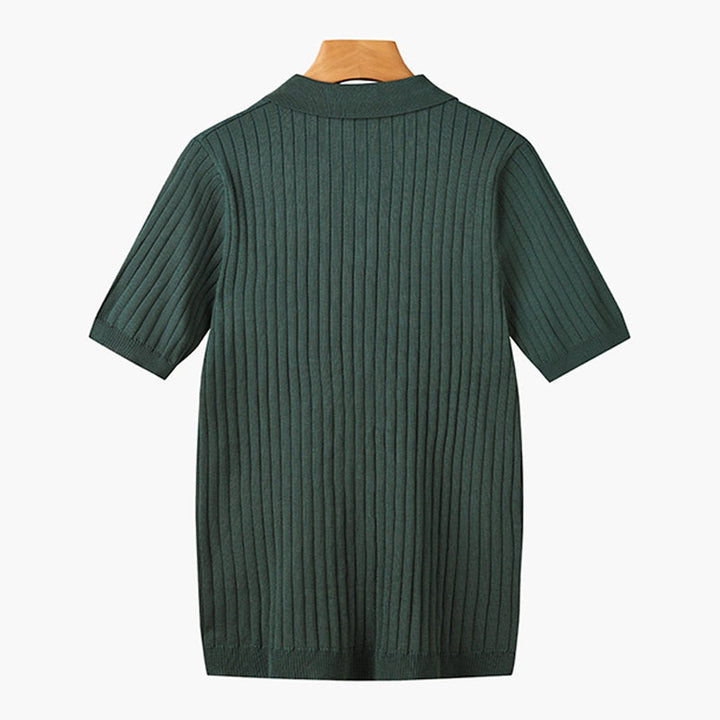 GIMCHEON Knitted Polo Shirt