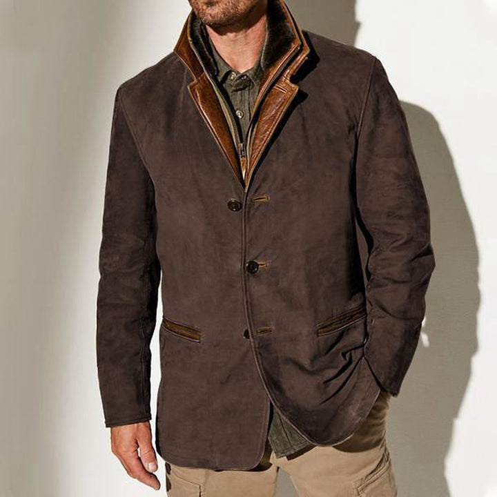 Men's Blazer Jacket | Smart Casual with Lapel Collar