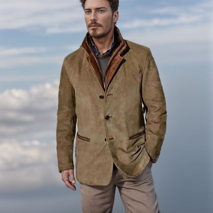Men's Blazer Jacket | Smart Casual with Lapel Collar