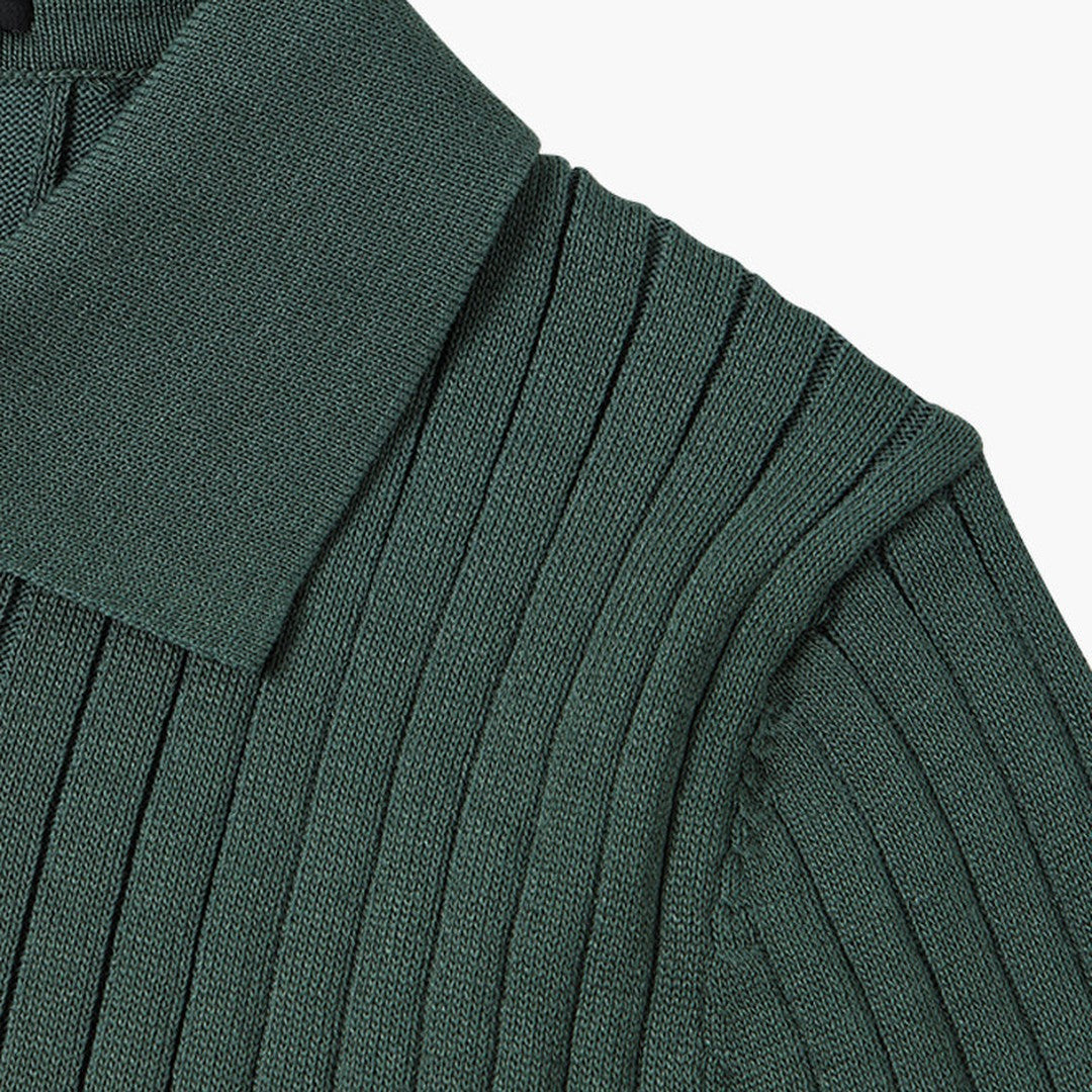 GIMCHEON Knitted Polo Shirt