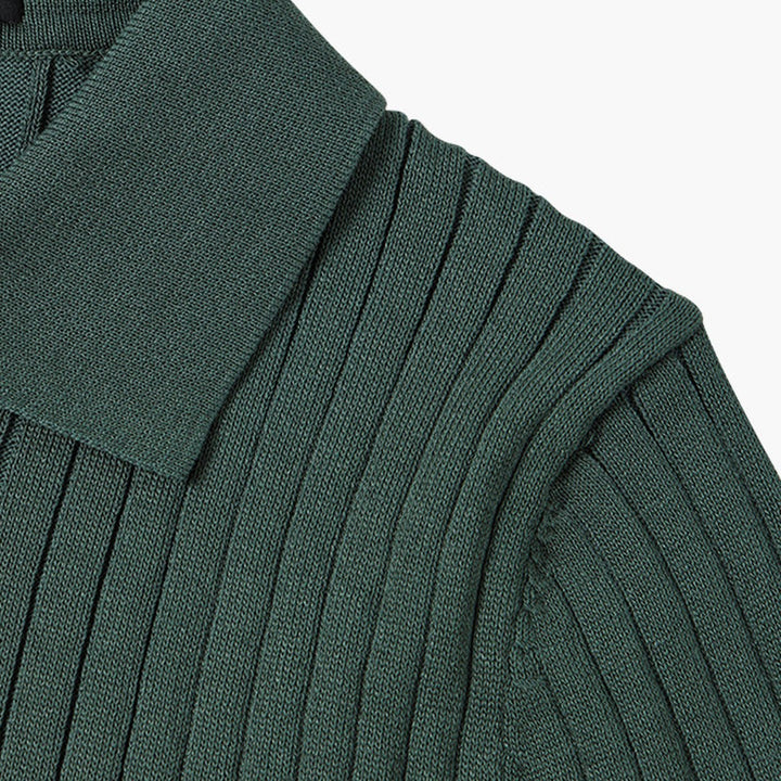 GIMCHEON Knitted Polo Shirt