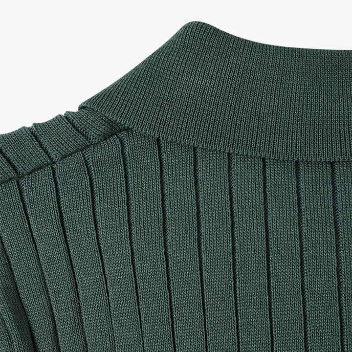 GIMCHEON Knitted Polo Shirt