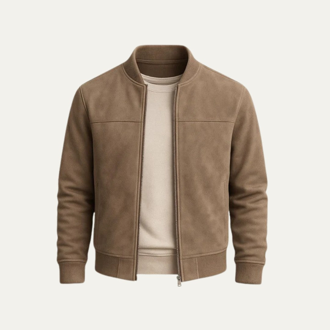 The Verona Elegant Suede Jacket for Men - 2026 Premium Autumn Design