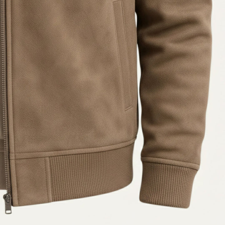 The Verona Elegant Suede Jacket for Men - 2026 Premium Autumn Design