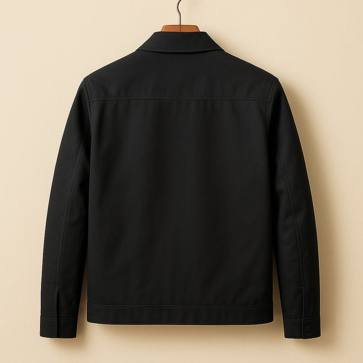 Rory - Men's Winter Jacket with Streamlined Zip Front