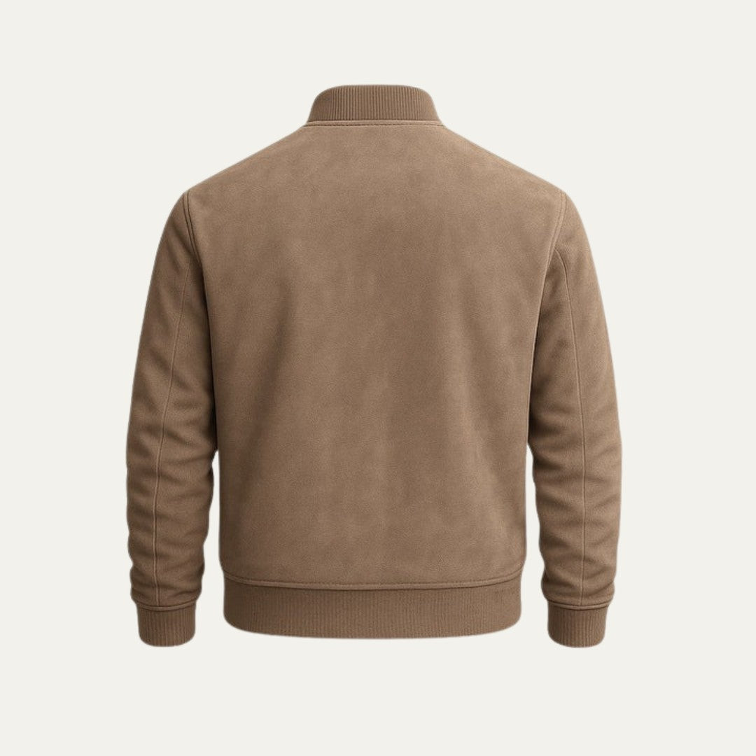The Verona Elegant Suede Jacket for Men - 2026 Premium Autumn Design