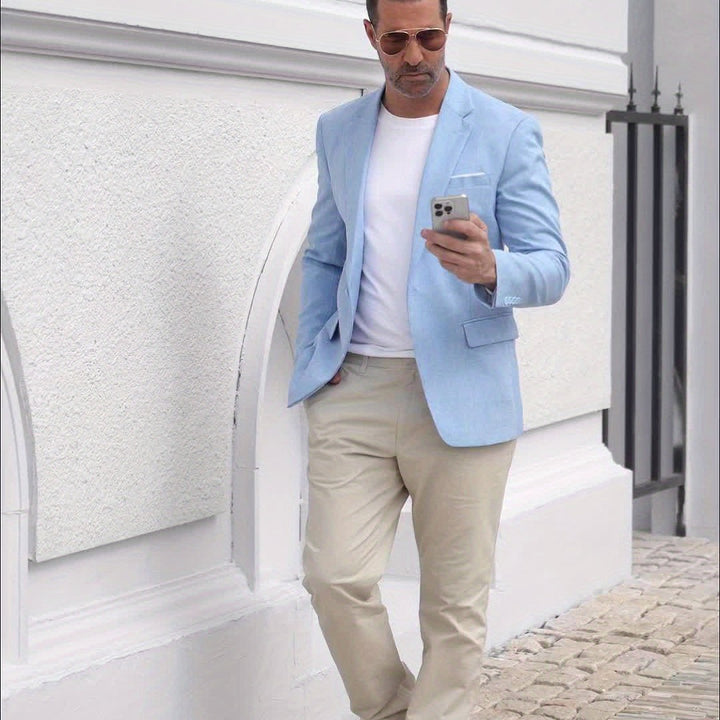 CLASSIC LAPEL BLAZER FOR MEN