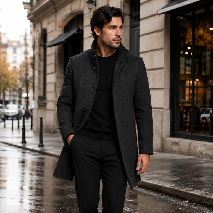 The Vienna Wool Coat – Men’s Classic Overcoat