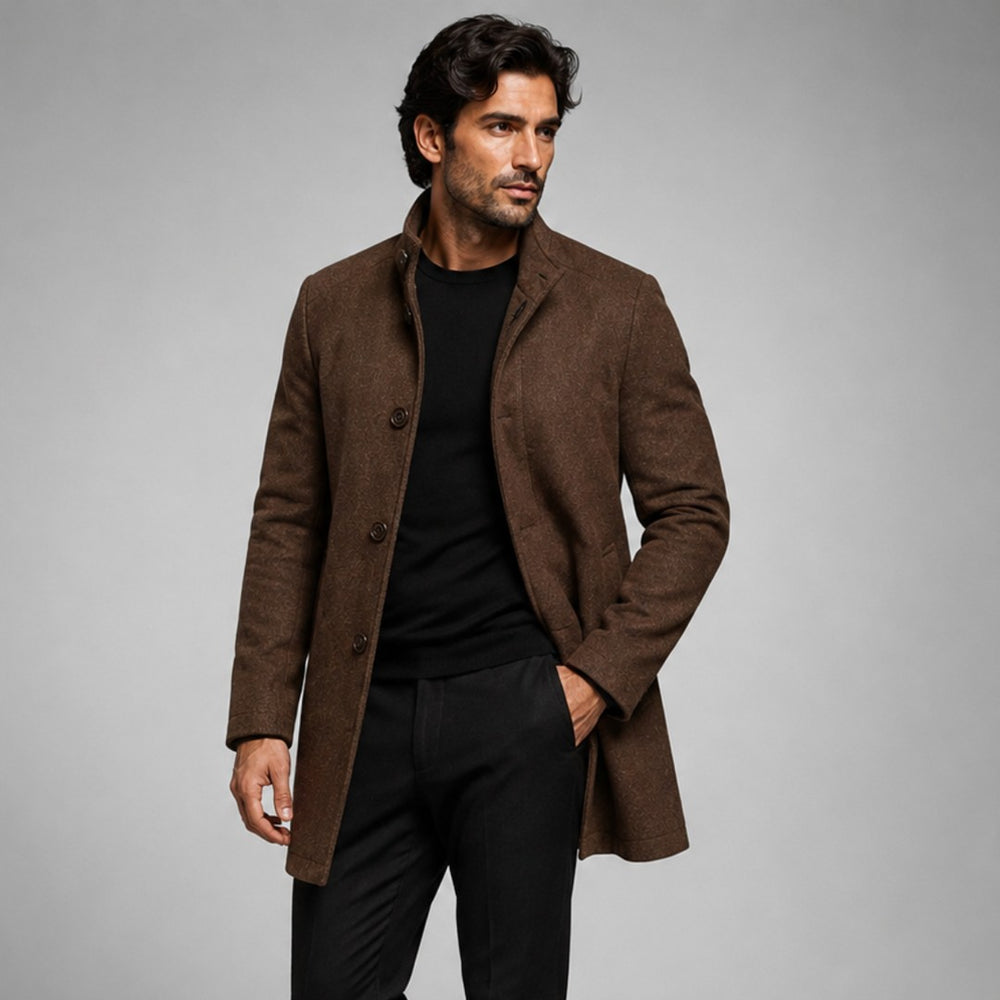 The Vienna Wool Coat – Men’s Classic Overcoat
