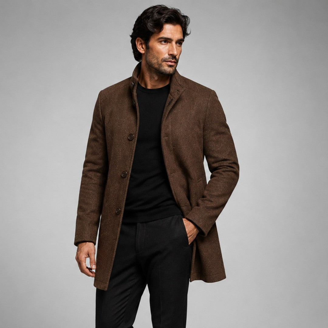 The Vienna Wool Coat – Men’s Classic Overcoat
