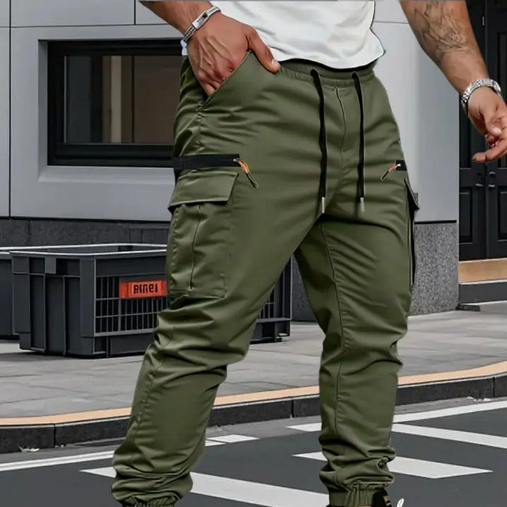 STRETCH JOGGER TROUSERS FOR MEN