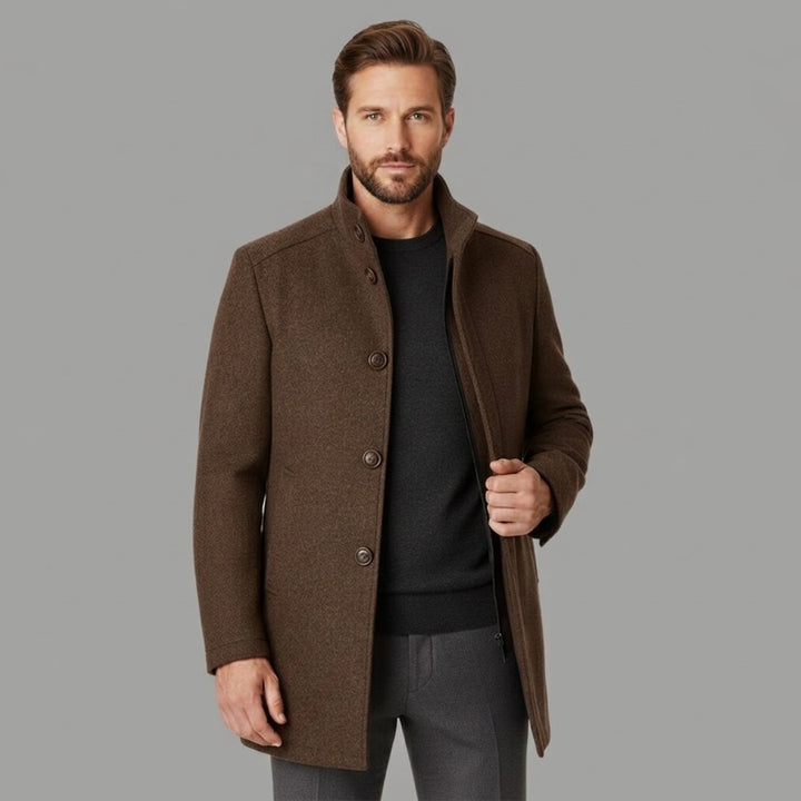 The Vienna Wool Coat – Men’s Classic Overcoat