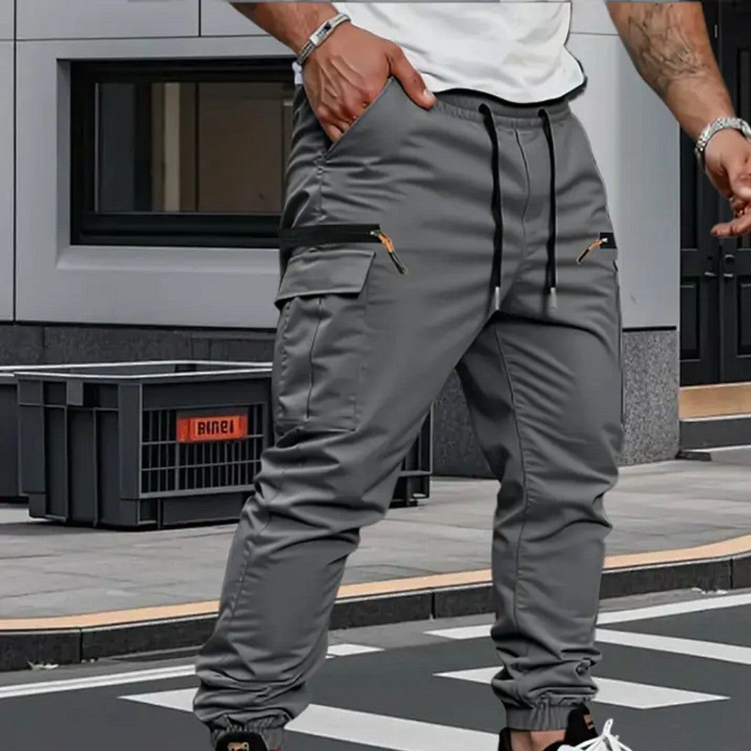 STRETCH JOGGER TROUSERS FOR MEN