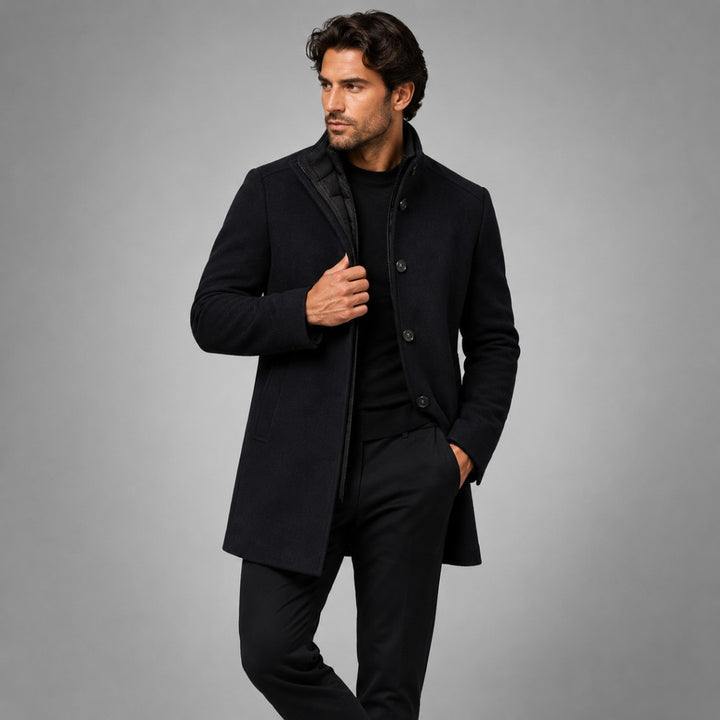 The Vienna Wool Coat – Men’s Classic Overcoat