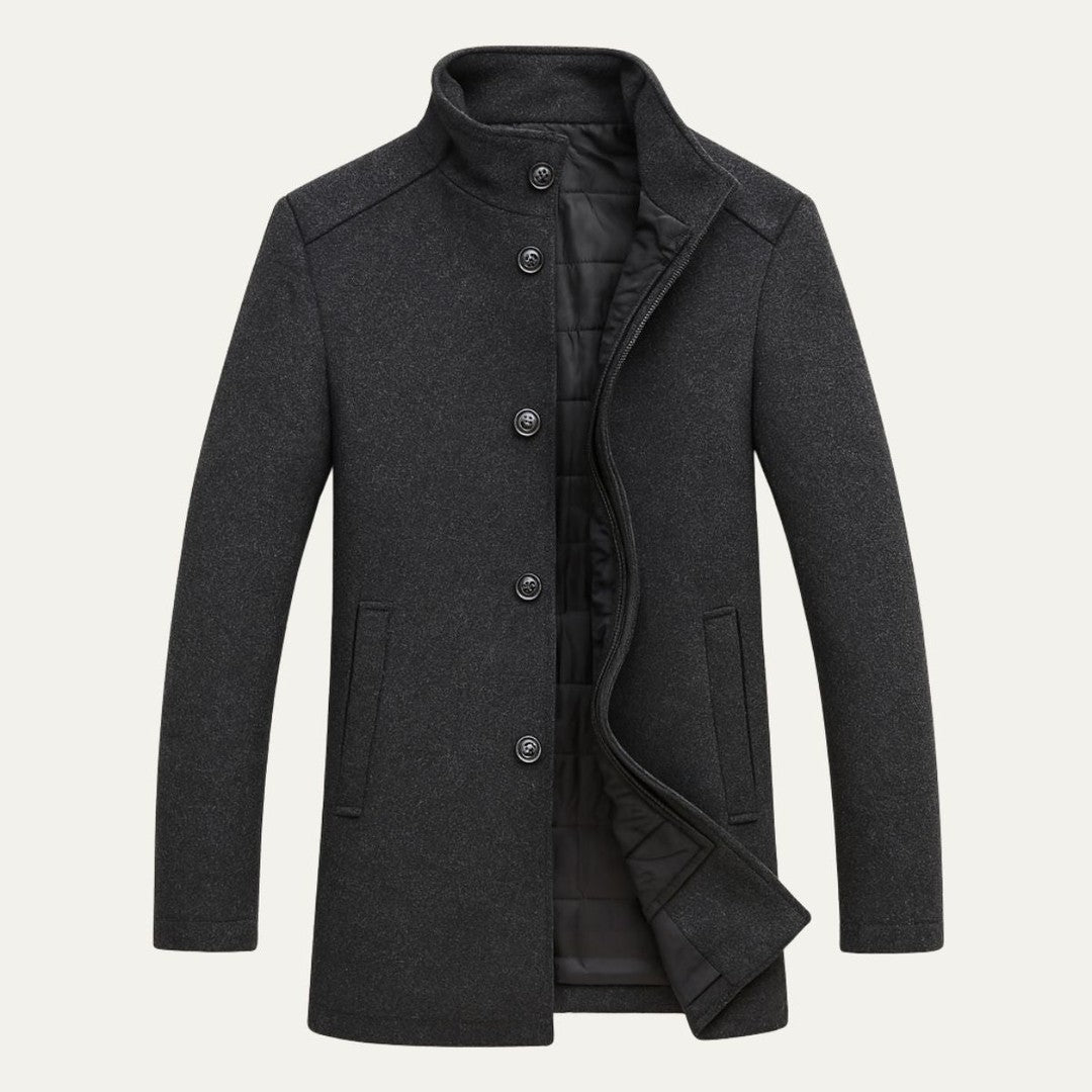 The Vienna Wool Coat – Men’s Classic Overcoat