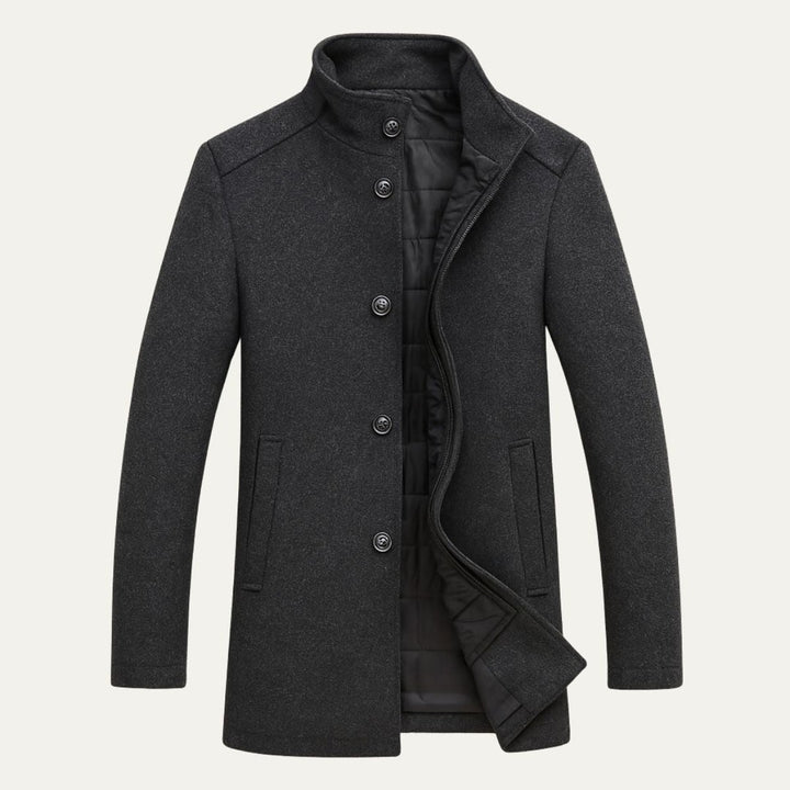 The Vienna Wool Coat – Men’s Classic Overcoat