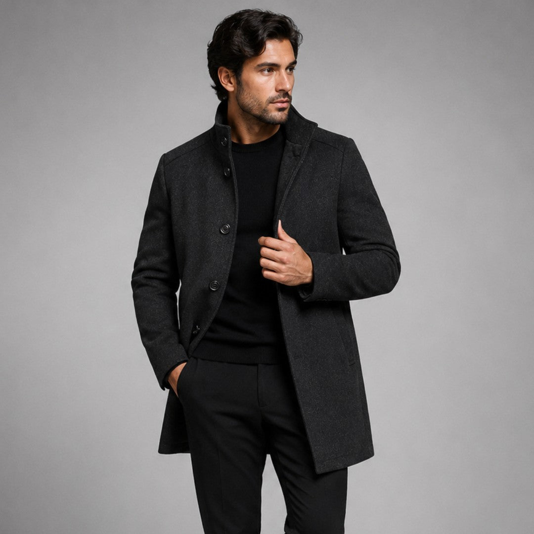 The Vienna Wool Coat – Men’s Classic Overcoat