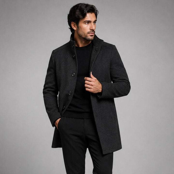 The Vienna Wool Coat – Men’s Classic Overcoat