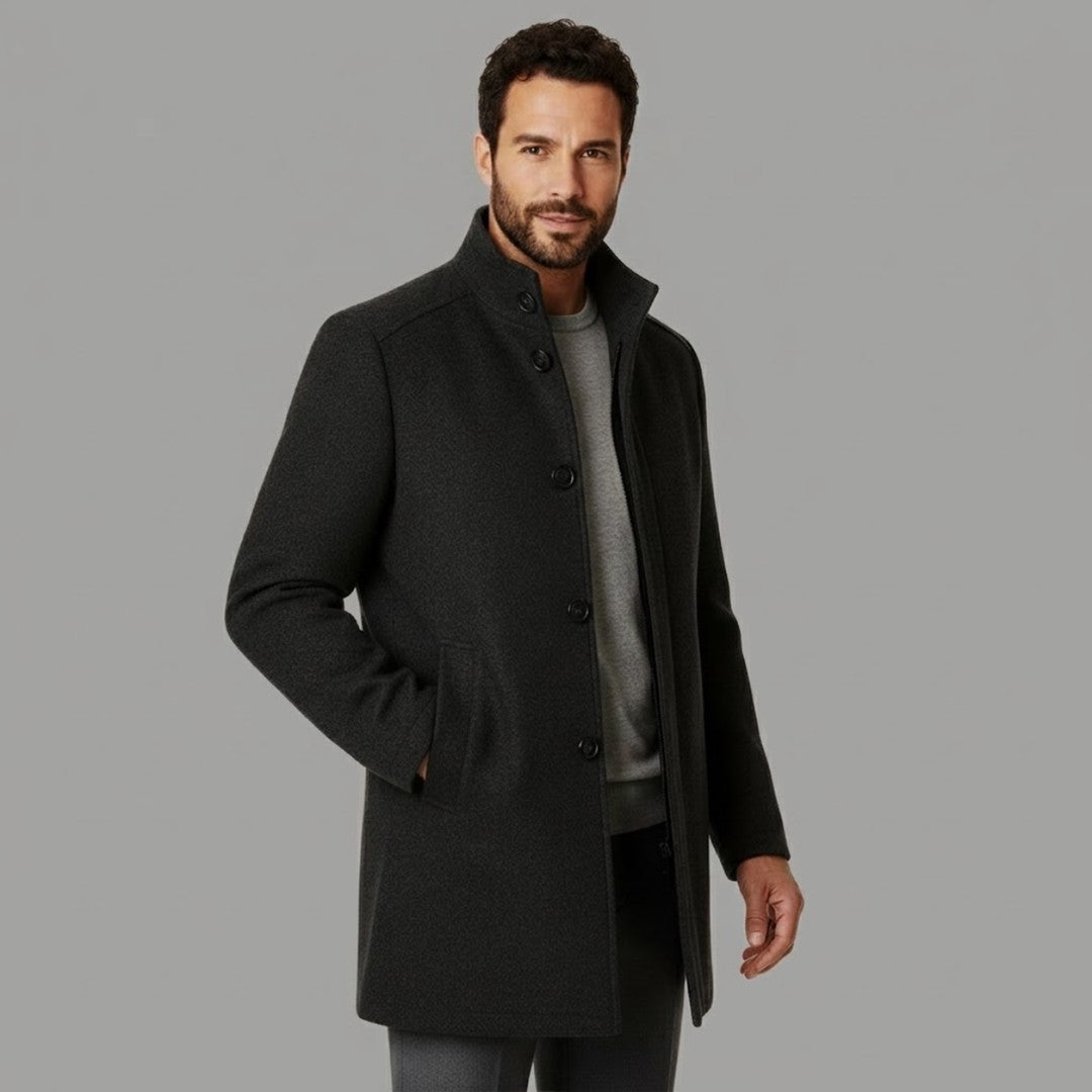 The Vienna Wool Coat – Men’s Classic Overcoat