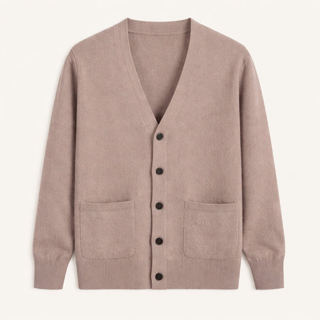 Patch Pocket Knit Cardigan