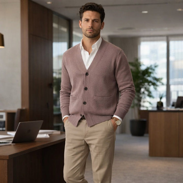 Patch Pocket Knit Cardigan