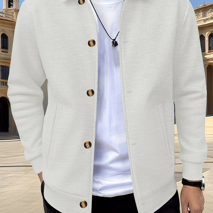 Foster | Textured Button-Up Jacket