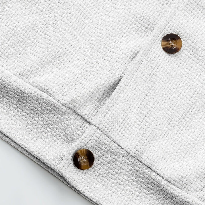 Foster | Textured Button-Up Jacket