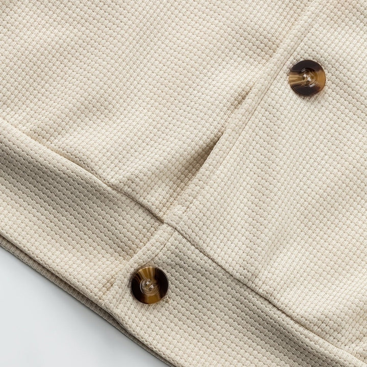 Foster | Textured Button-Up Jacket