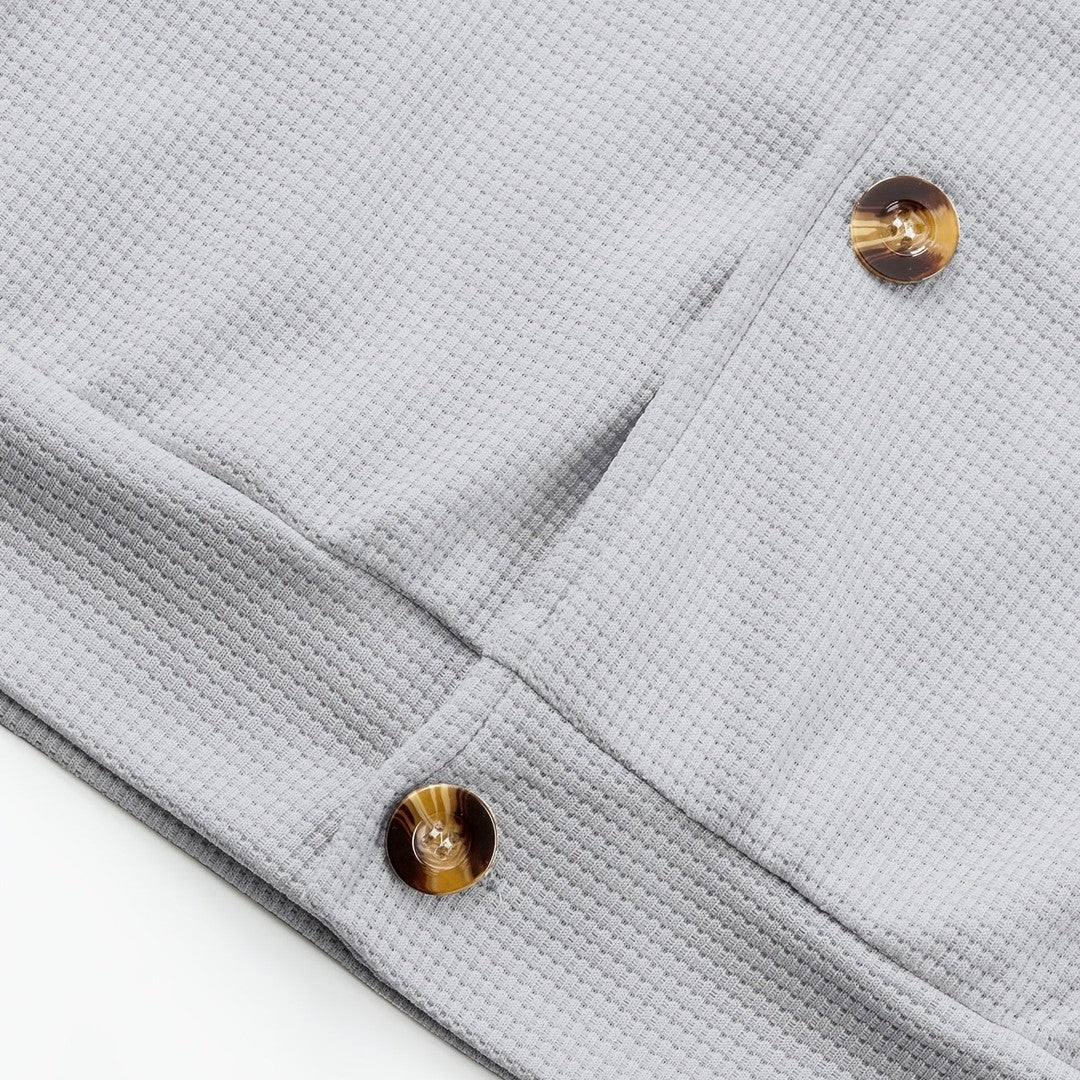 Foster | Textured Button-Up Jacket