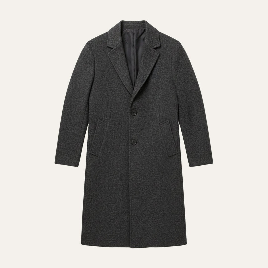 The Belmont Men’s Elegant Classic Wool Overcoat