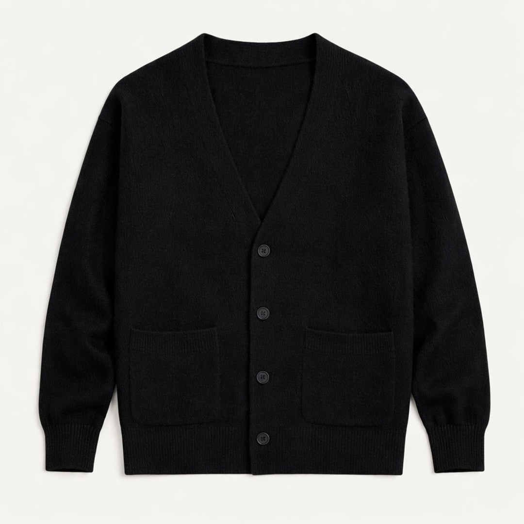 Patch Pocket Knit Cardigan