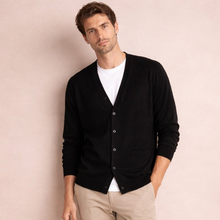 Patch Pocket Knit Cardigan