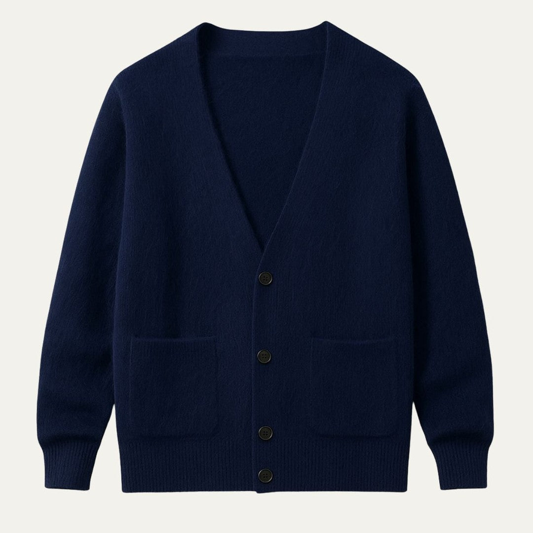 Patch Pocket Knit Cardigan