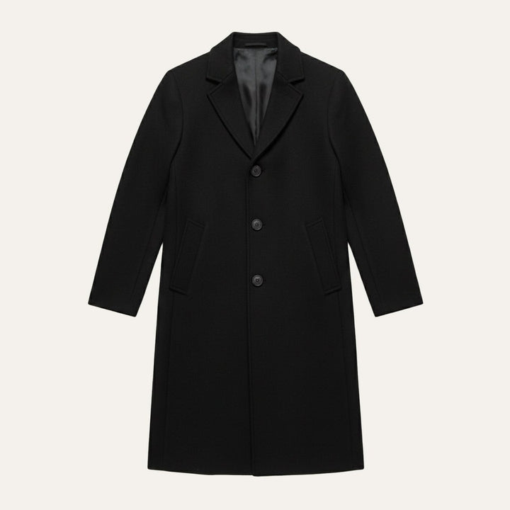 The Belmont Men’s Elegant Classic Wool Overcoat
