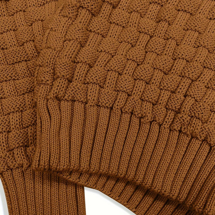 Alistair | Textured Shawl-Collar Sweater