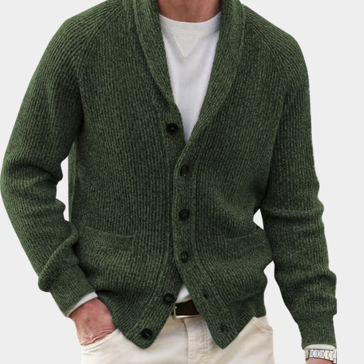 Philip - Men's Shawl Cardigan