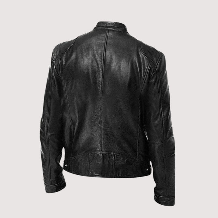 FAUX LEATHER JACKET FOR MEN