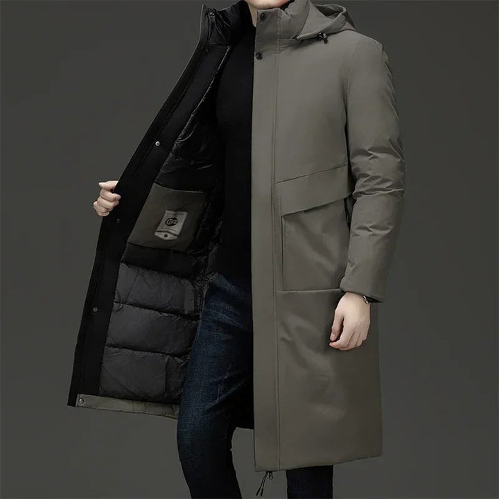 Lawrence | Long Hooded Winter Coat