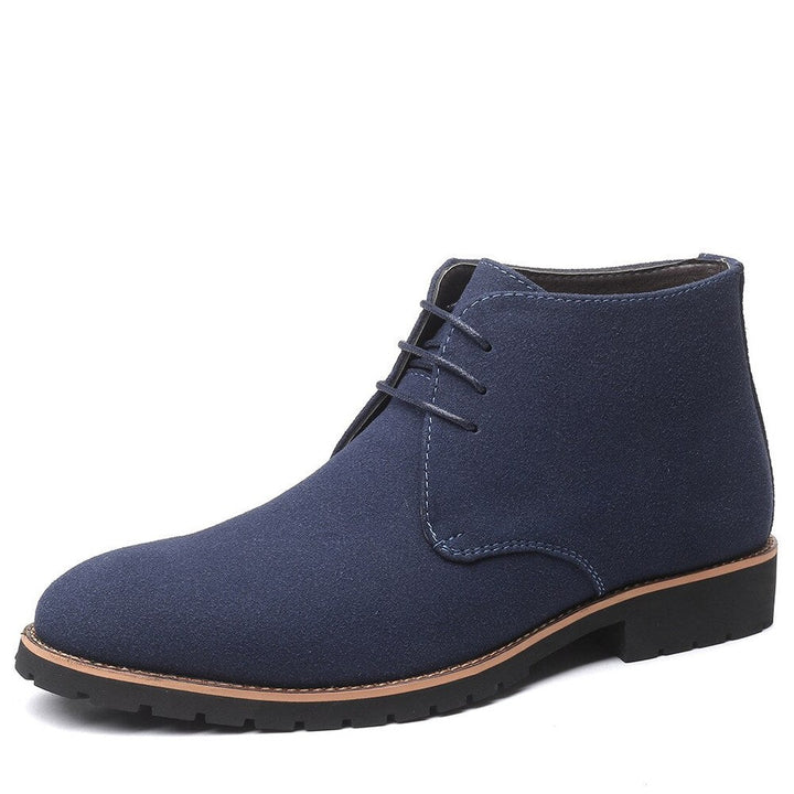Leather-Look Chukka Boots