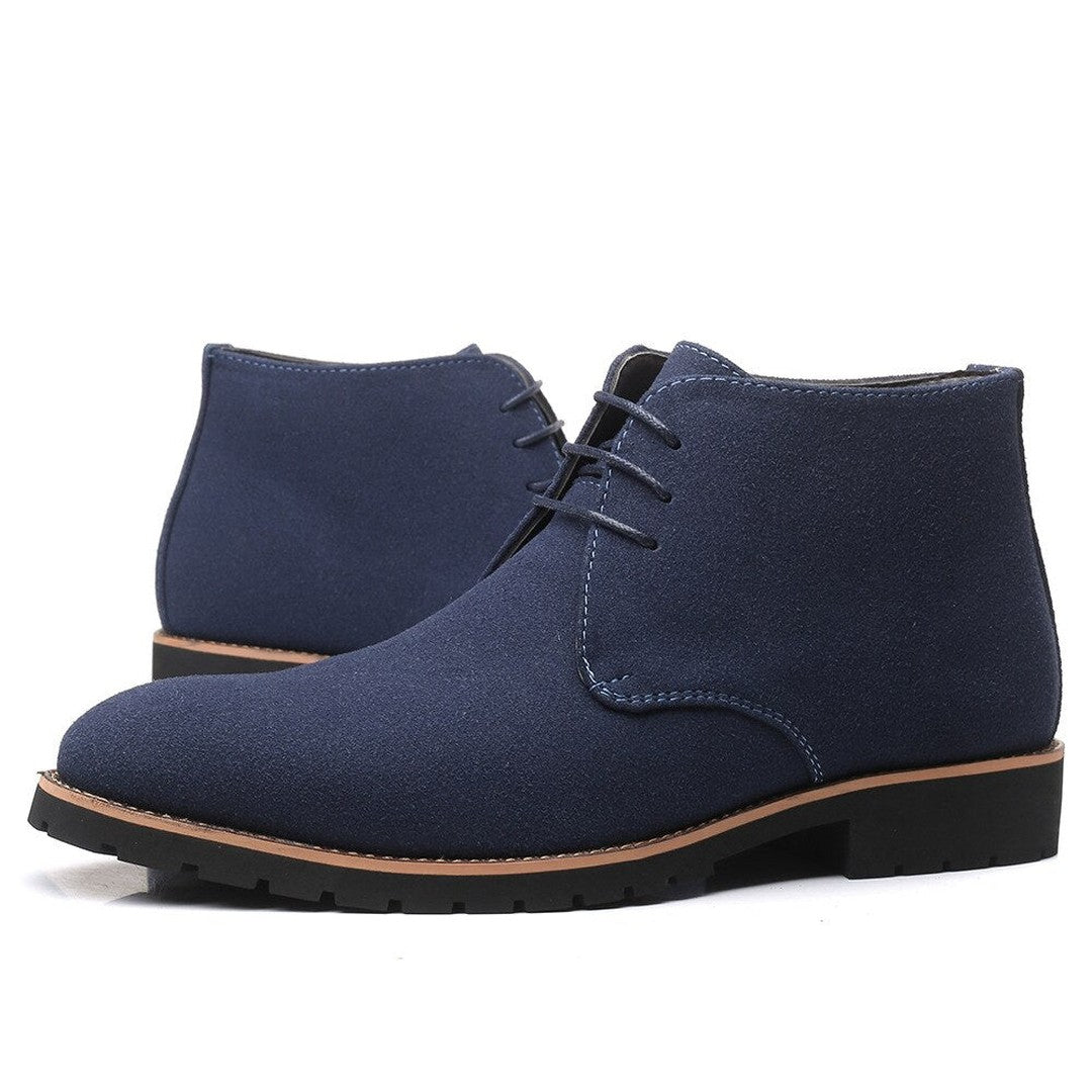 Leather-Look Chukka Boots
