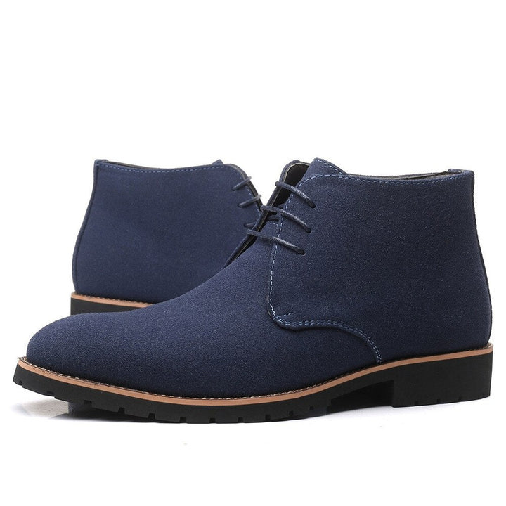 Leather-Look Chukka Boots