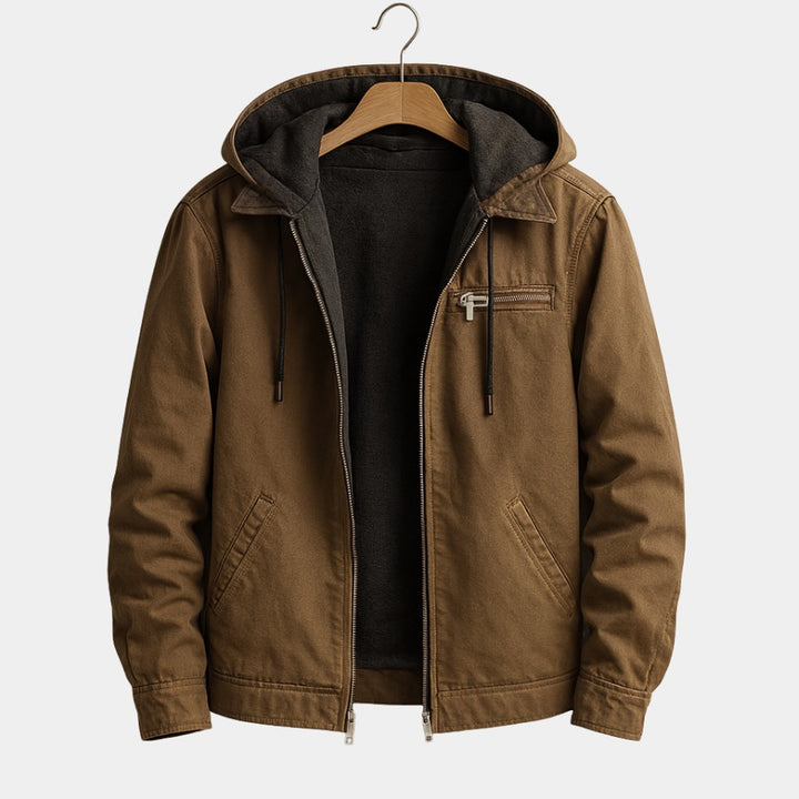 FLEECE-LINED JACKET FOR MEN