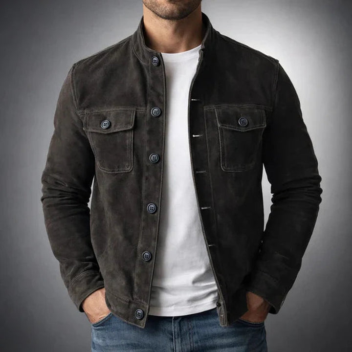Jacob | Classic Pocket Suede Jacket