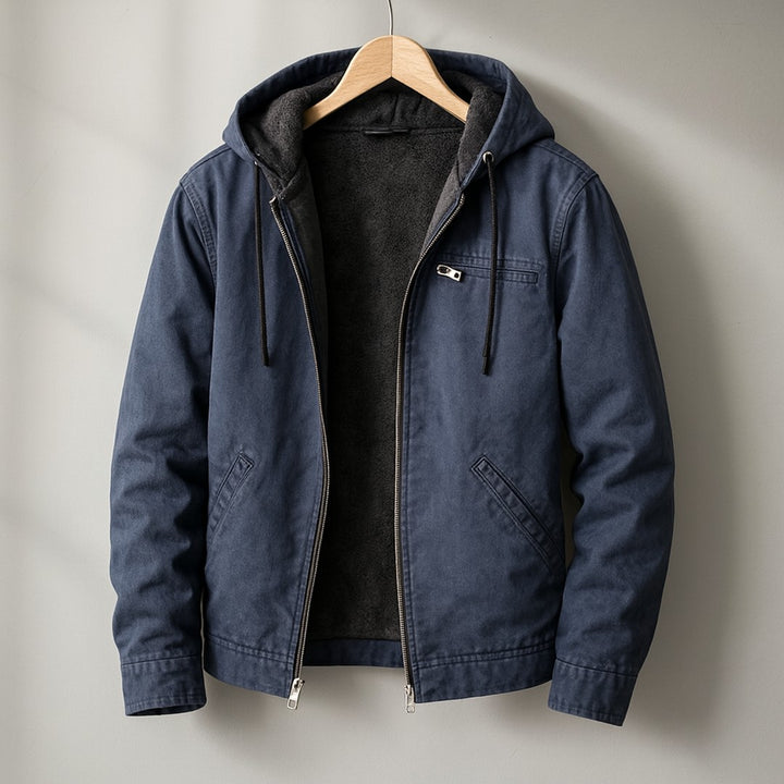 FLEECE-LINED JACKET FOR MEN