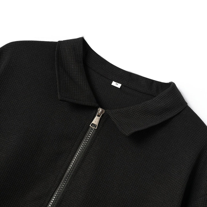 Cameron | Textured Zip Jacket