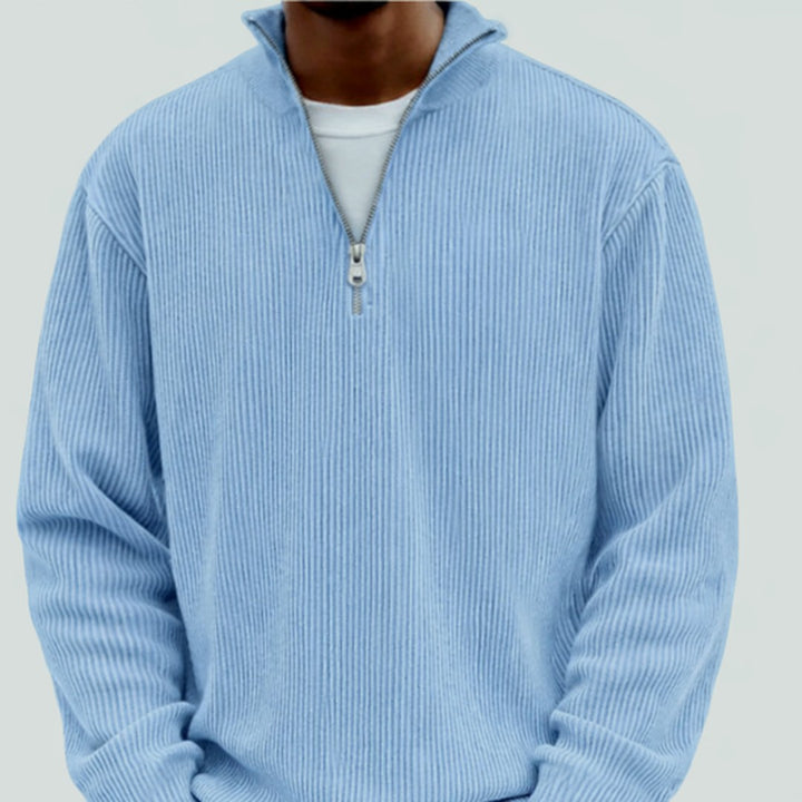 Chase | Stylish Zipper High Neck Sweater